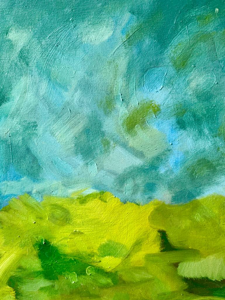 Original Abstract Landscape Painting by Steven Miller