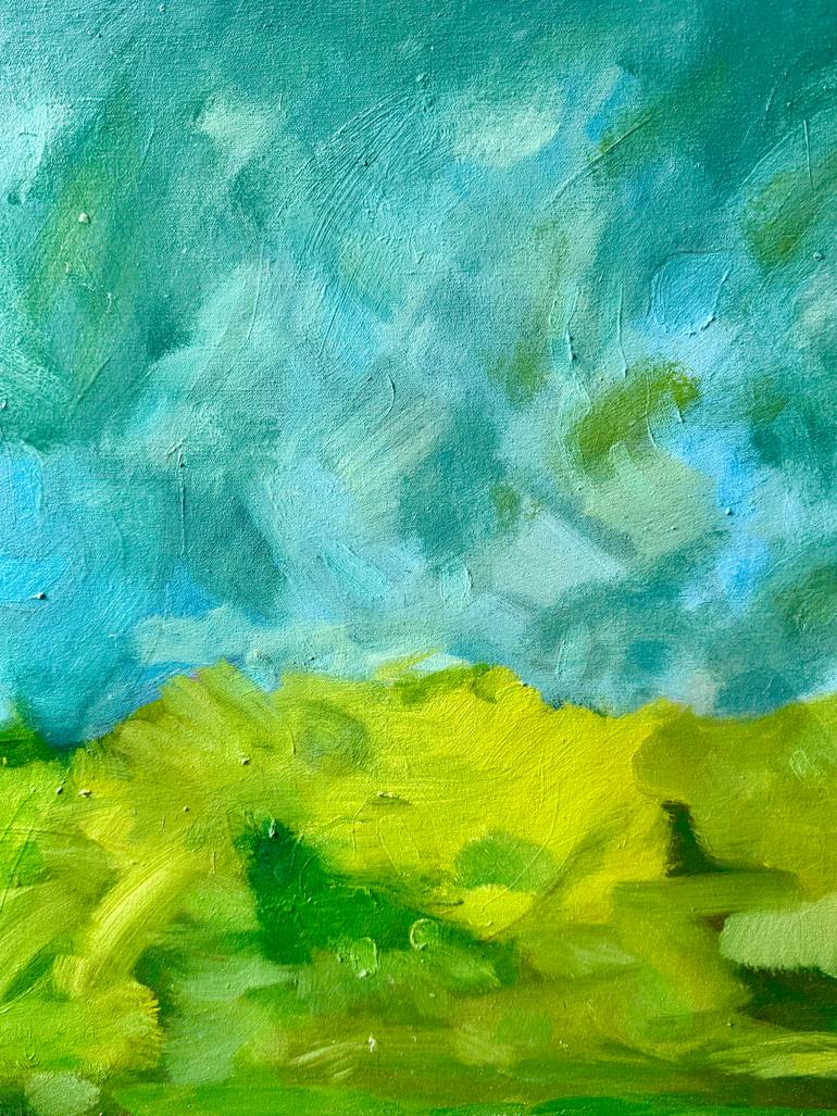 Original Abstract Landscape Painting by Steven Miller