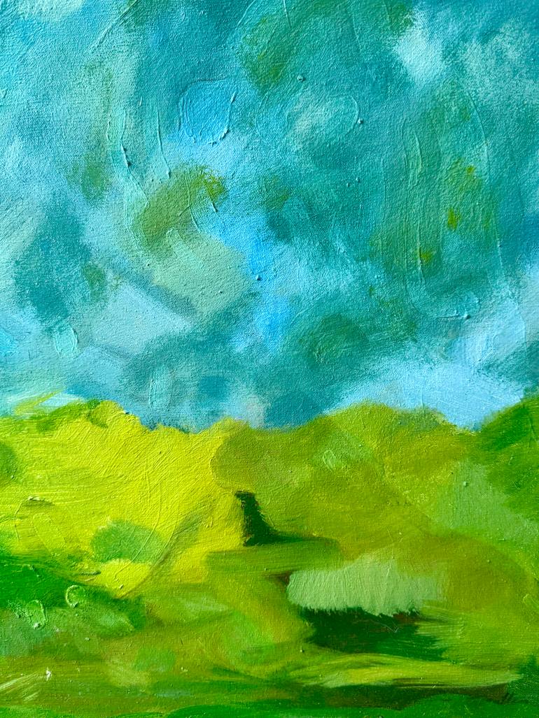 Original Abstract Landscape Painting by Steven Miller