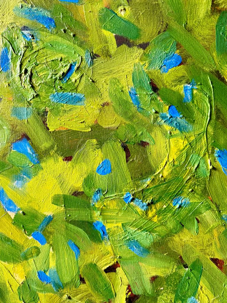 Original Abstract Expressionism Abstract Painting by Steven Miller
