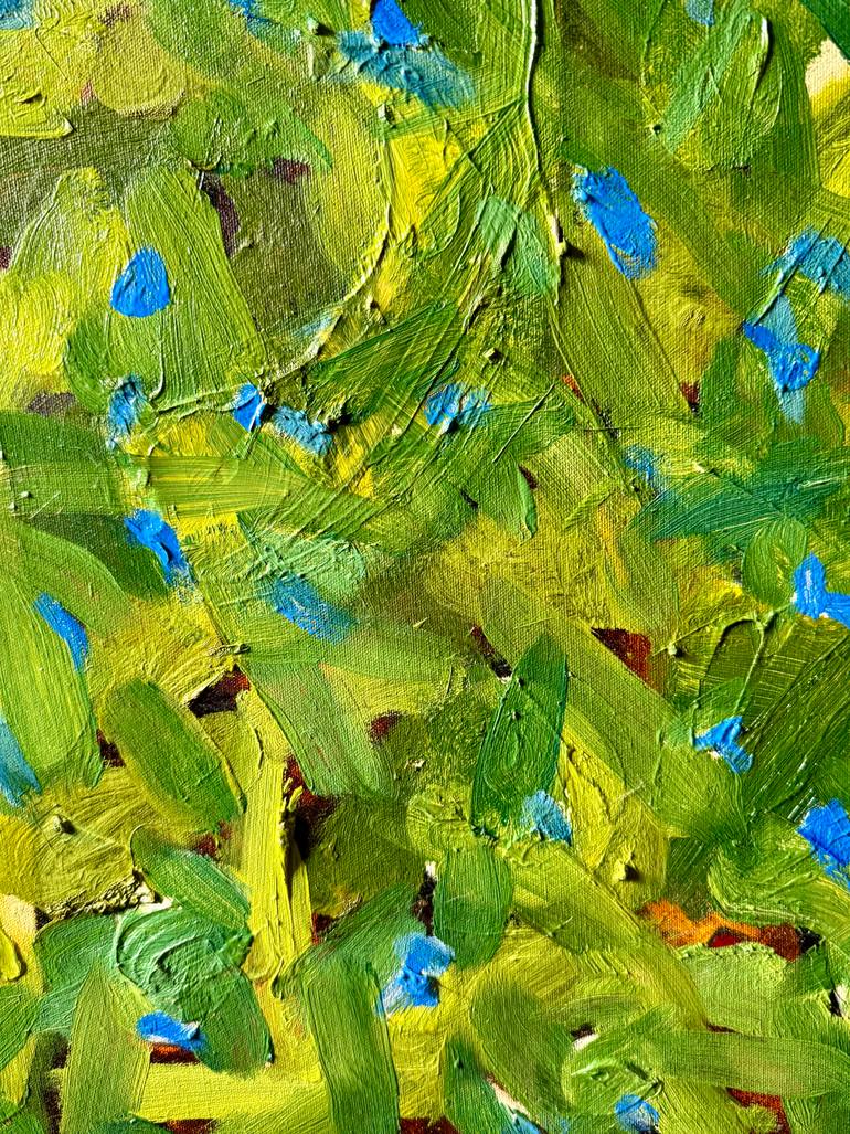 Original Abstract Expressionism Abstract Painting by Steven Miller