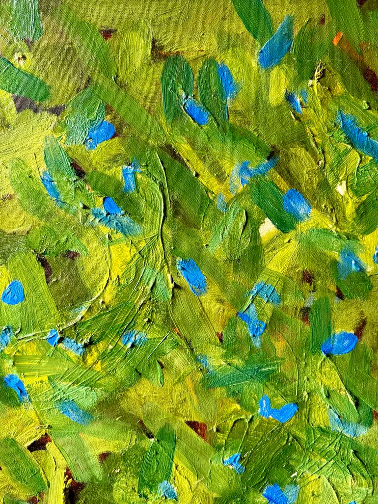 Original Abstract Expressionism Abstract Painting by Steven Miller