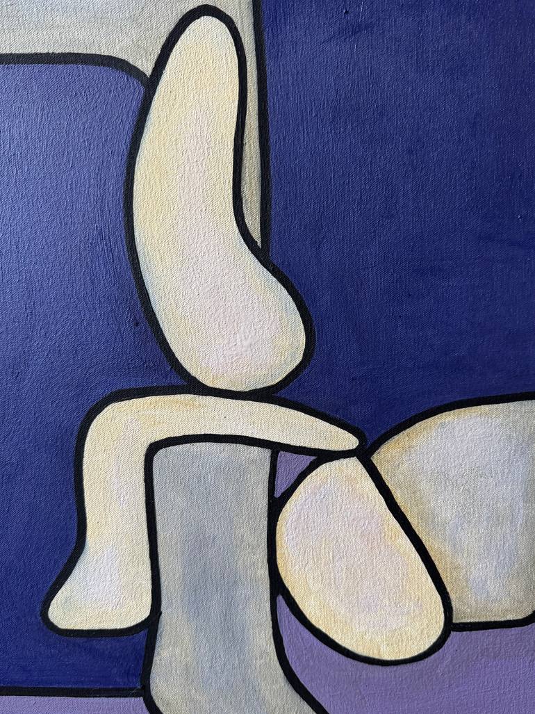 Original Minimalism Abstract Painting by Steven Miller