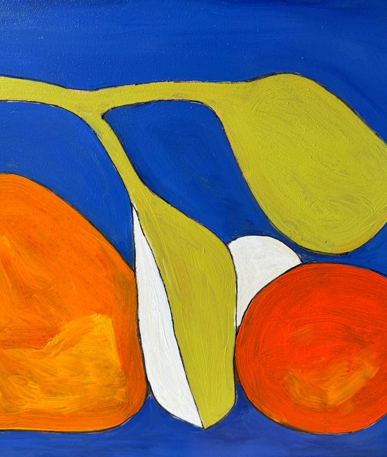 Original Abstract Still Life Painting by Steven Miller