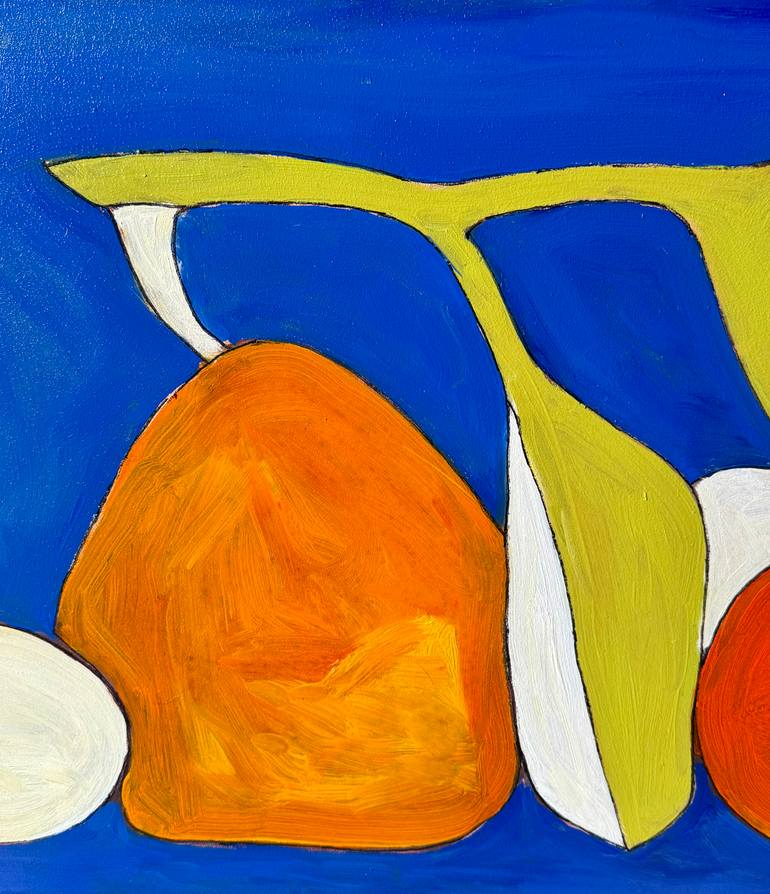 Original Abstract Still Life Painting by Steven Miller