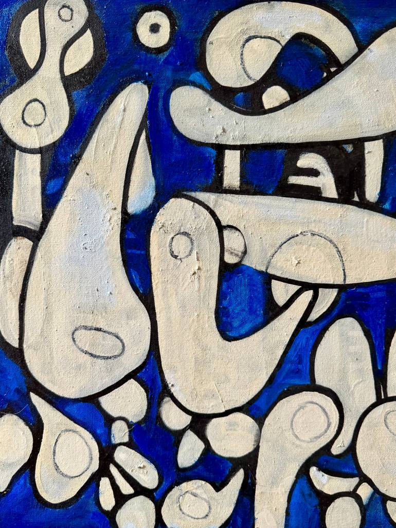 Original Modernism Abstract Painting by Steven Miller