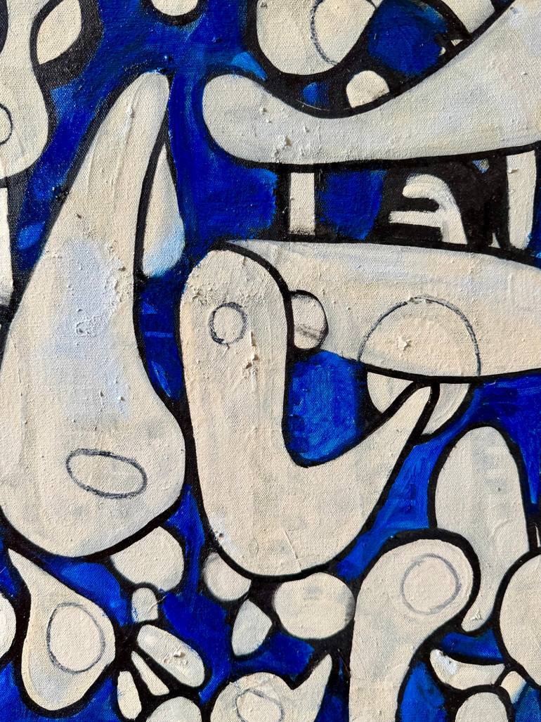 Original Modernism Abstract Painting by Steven Miller