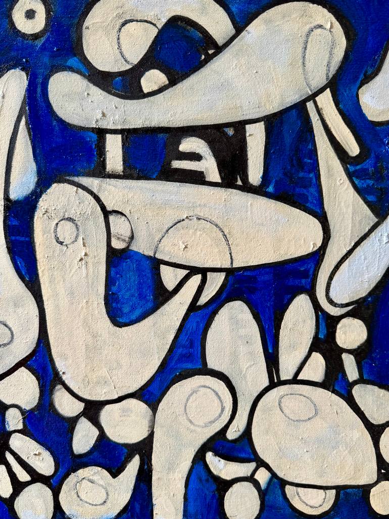 Original Modernism Abstract Painting by Steven Miller