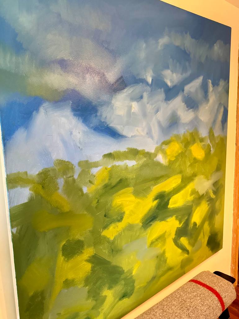 Original Abstract Landscape Painting by Steven Miller