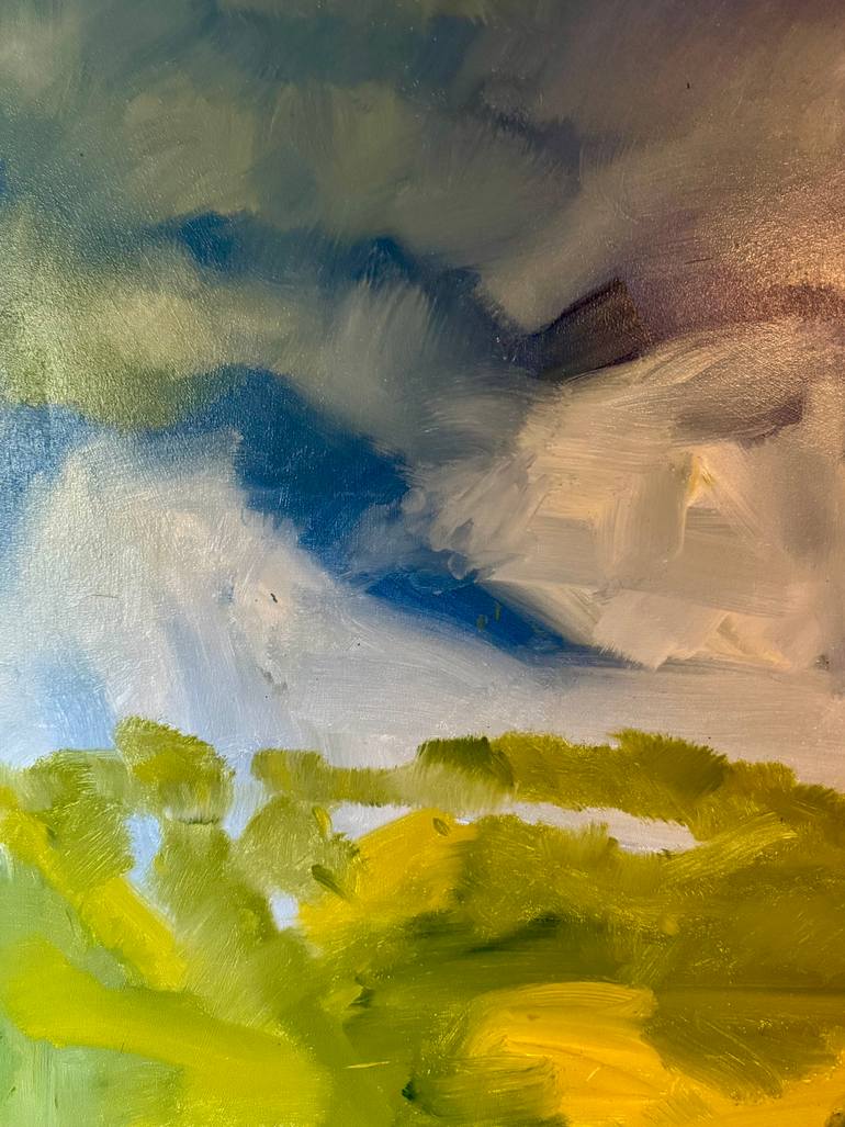 Original Abstract Landscape Painting by Steven Miller