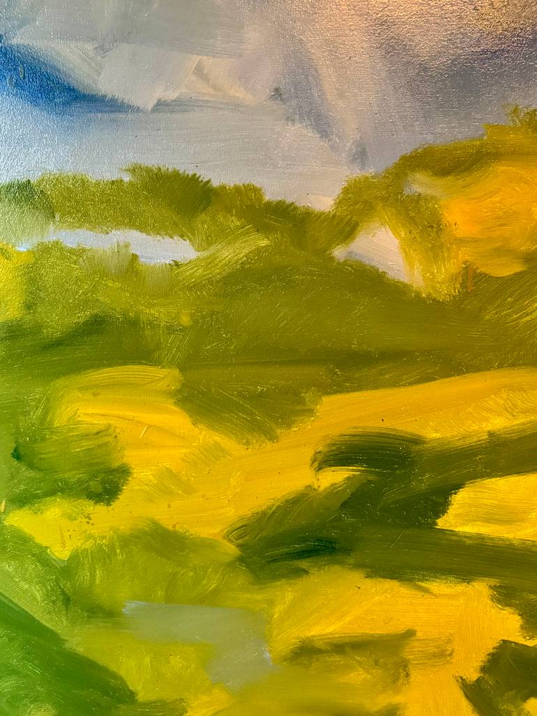 Original Abstract Landscape Painting by Steven Miller