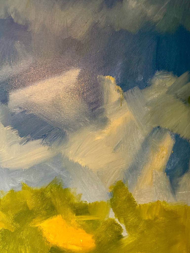 Original Abstract Landscape Painting by Steven Miller
