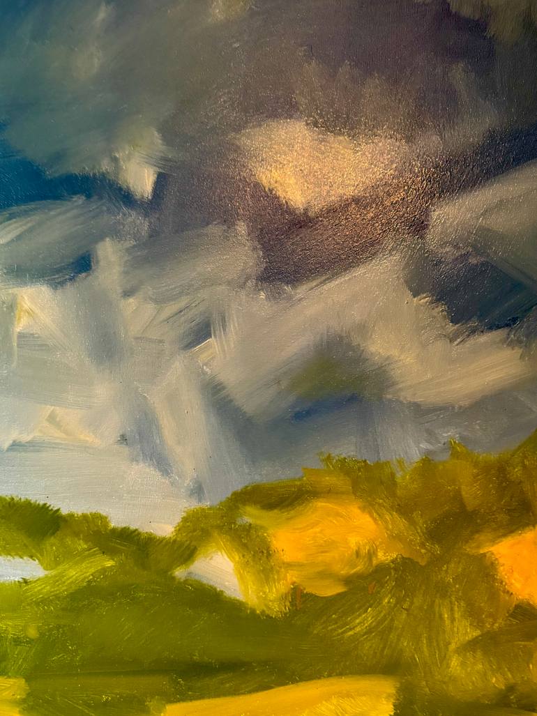 Original Abstract Landscape Painting by Steven Miller