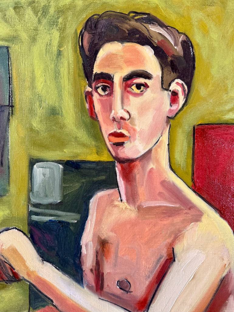 Original Figurative Men Painting by Steven Miller