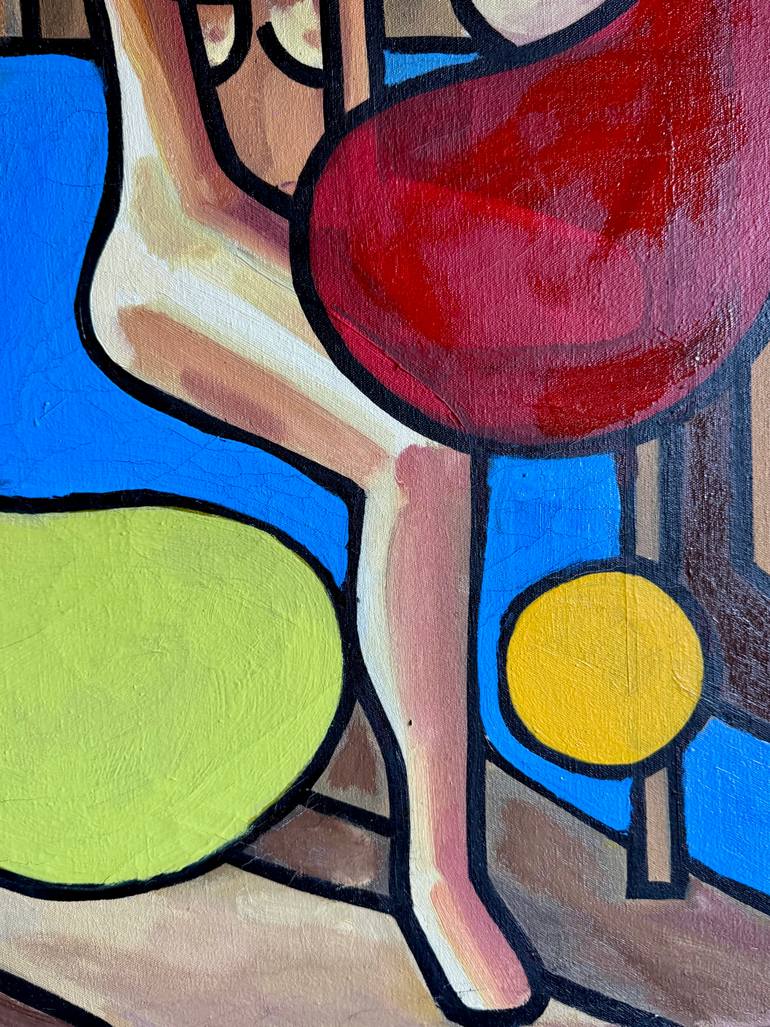 Original Abstract Expressionism Abstract Painting by Steven Miller