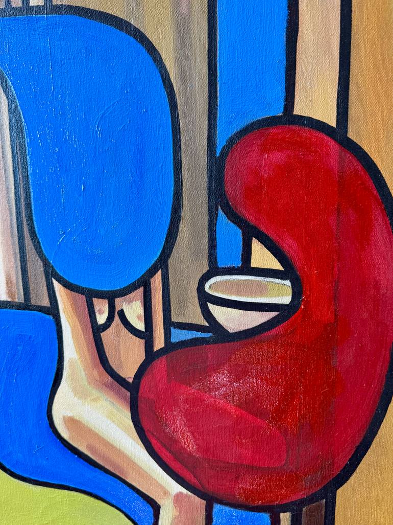 Original Abstract Expressionism Abstract Painting by Steven Miller