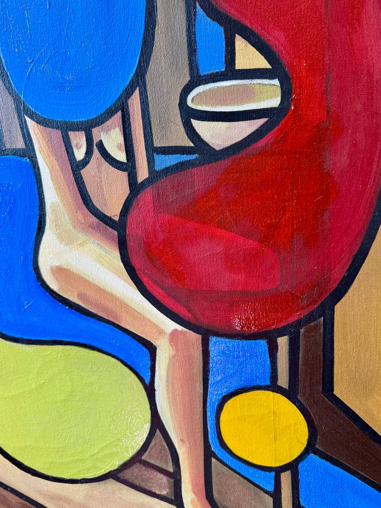 Original Abstract Expressionism Abstract Painting by Steven Miller