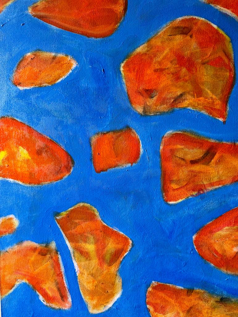 Original Abstract Expressionism Abstract Painting by Steven Miller