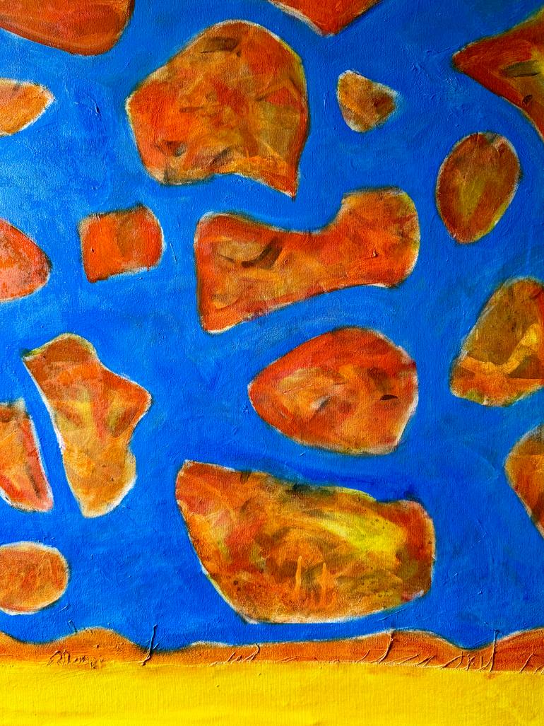 Original Abstract Expressionism Abstract Painting by Steven Miller