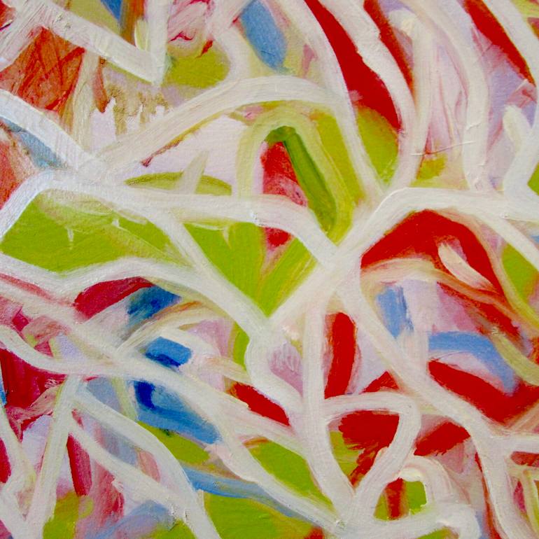 Original Abstract Expressionism Abstract Painting by Steven Miller