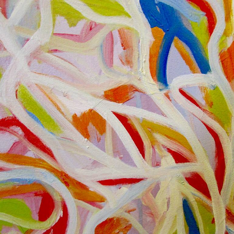 Original Abstract Expressionism Abstract Painting by Steven Miller