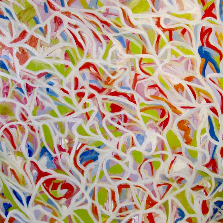 Original Abstract Expressionism Abstract Painting by Steven Miller