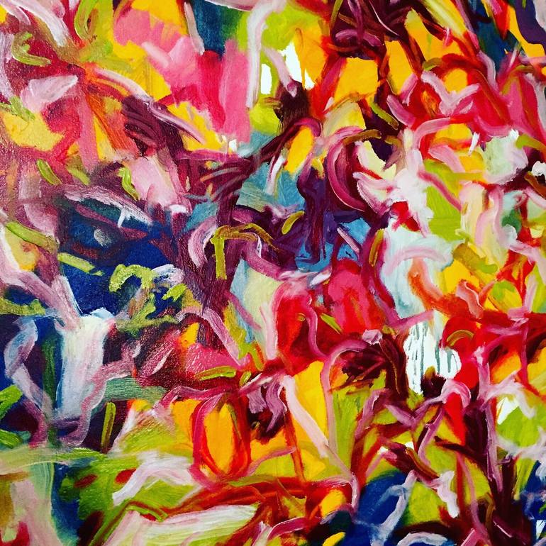 Original Abstract Fantasy Painting by Steven Miller