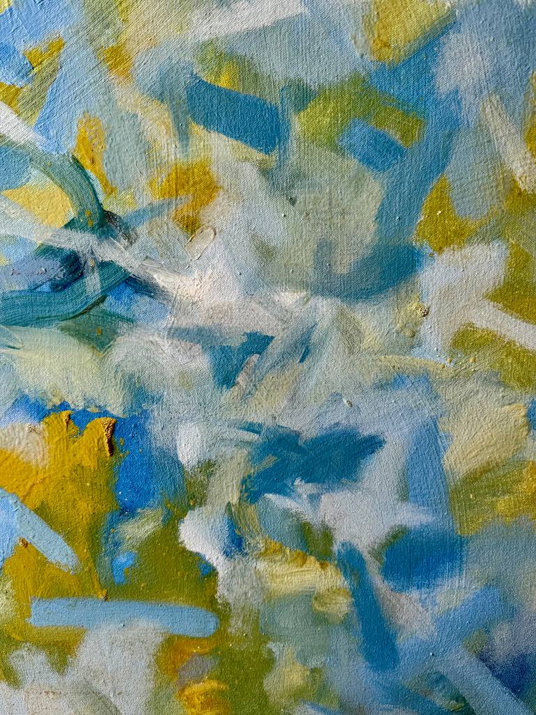 Original Abstract Expressionism Abstract Painting by Steven Miller
