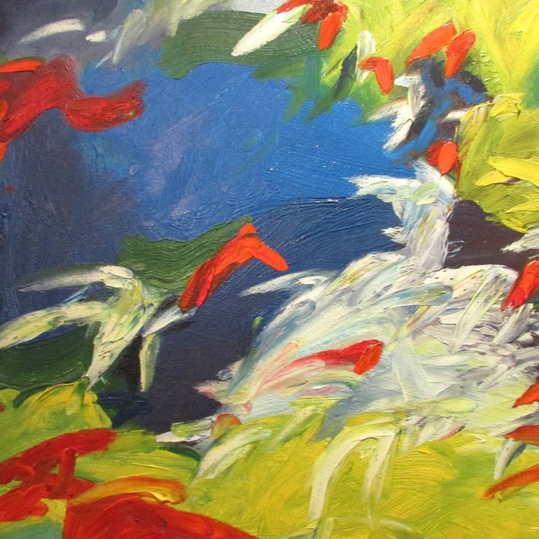 Original Abstract Expressionism Abstract Painting by Steven Miller