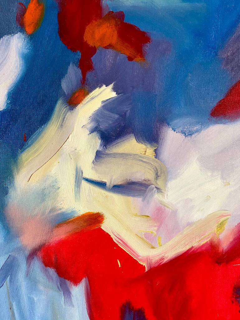 Original Abstract Expressionism Abstract Painting by Steven Miller