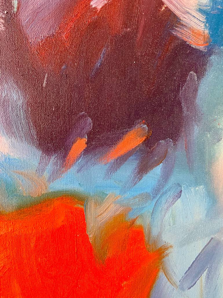 Original Abstract Expressionism Abstract Painting by Steven Miller