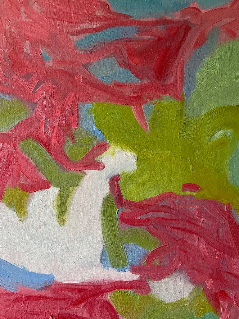 Original Abstract Expressionism Abstract Painting by Steven Miller