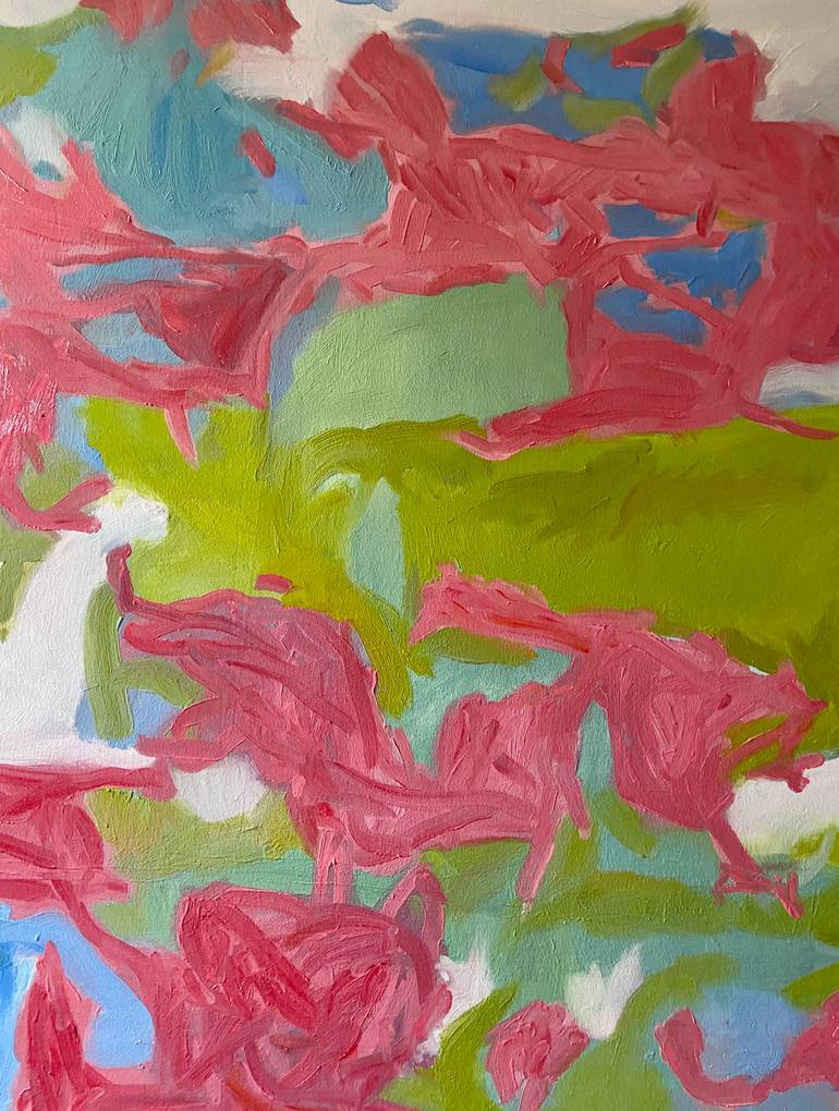 Original Abstract Expressionism Abstract Painting by Steven Miller