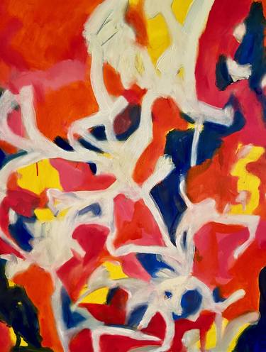 Original Abstract Expressionism Abstract Paintings by Steven Miller