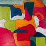 On easel