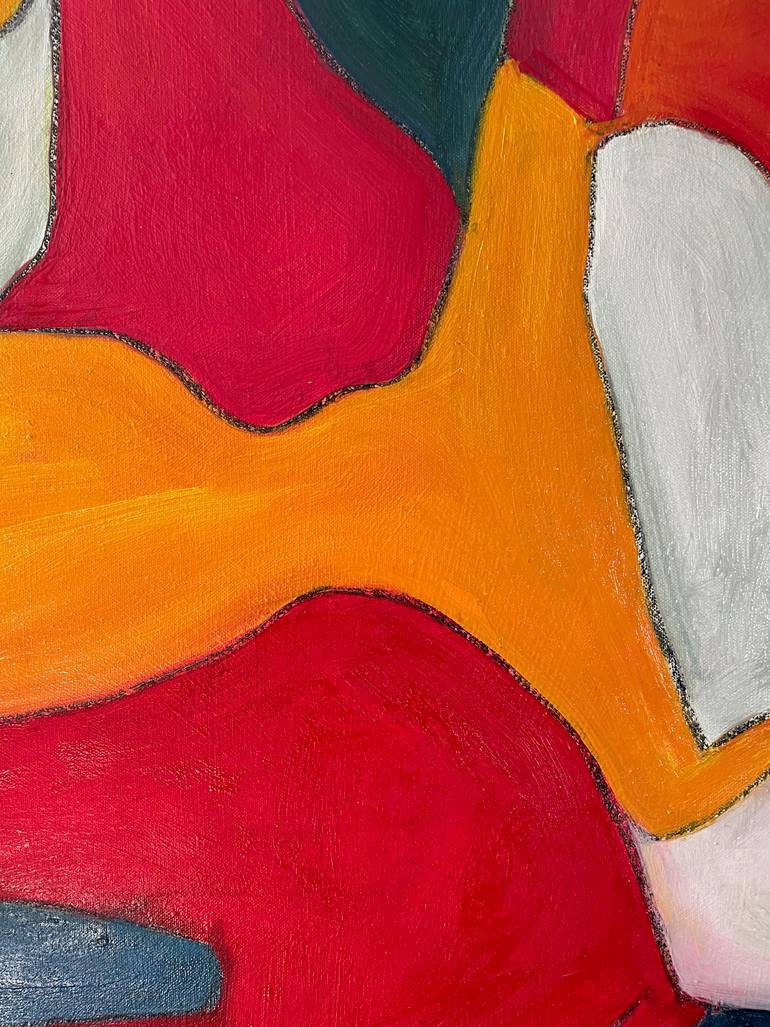 Original Abstract Expressionism Abstract Painting by Steven Miller