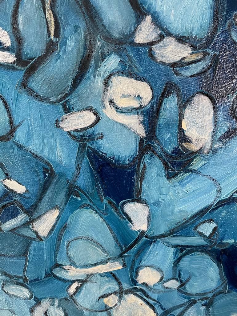 Original Abstract Expressionism Abstract Painting by Steven Miller