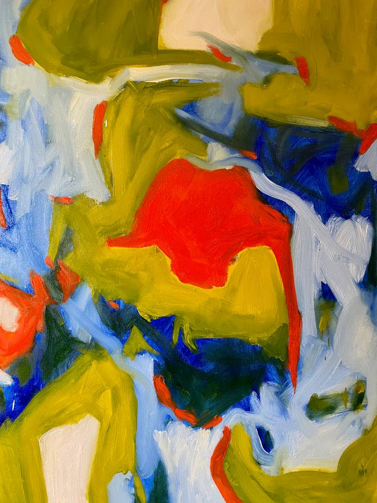 Original Abstract Expressionism Abstract Painting by Steven Miller