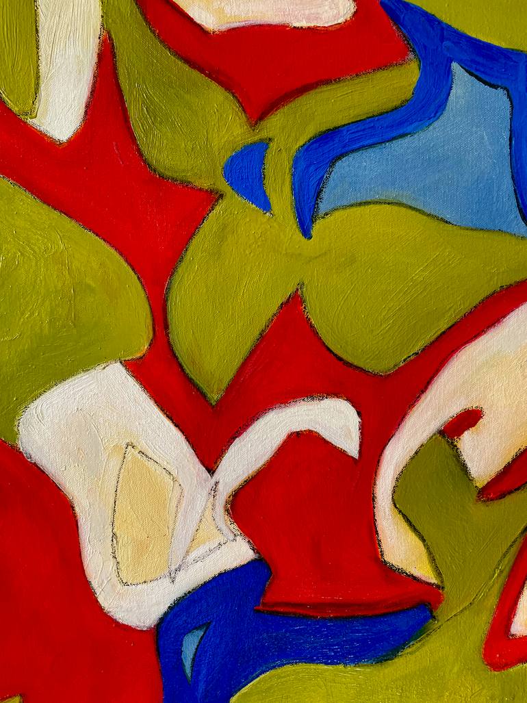 Original Abstract Expressionism Abstract Painting by Steven Miller