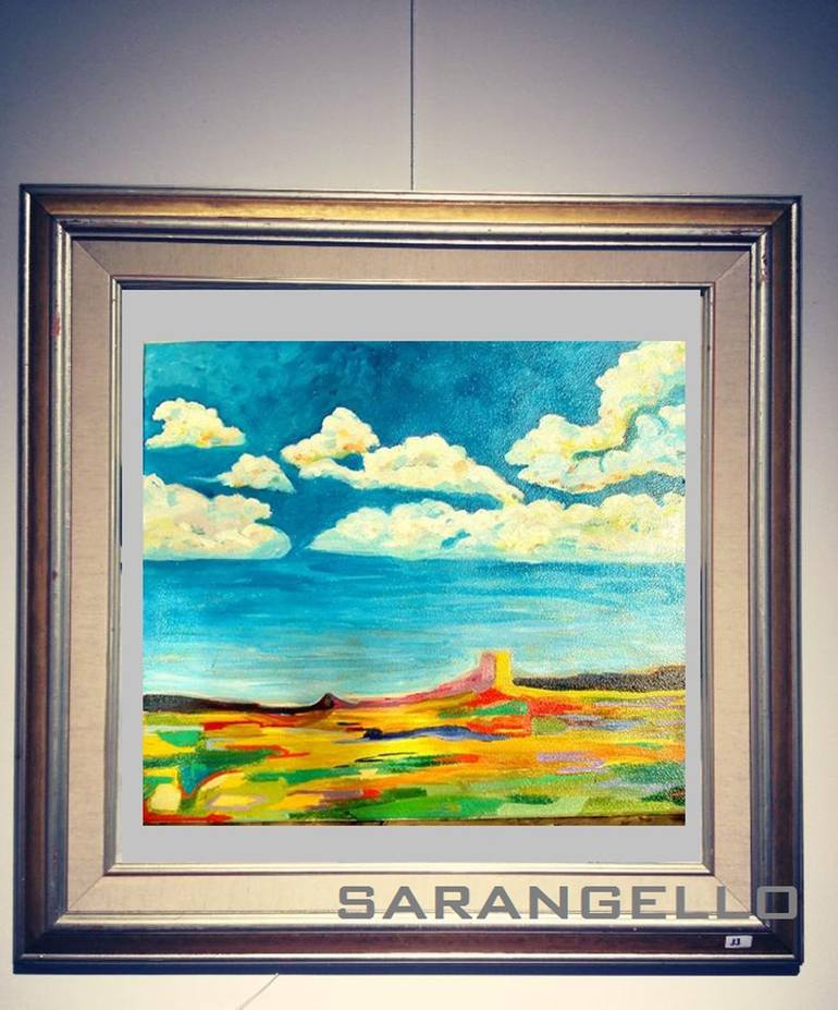 Original Landscape Painting by Raquel Sarangello
