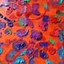 Detail oil  cooton canvas