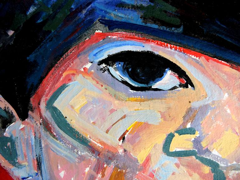 Original Contemporary Children Painting by Raquel Sarangello