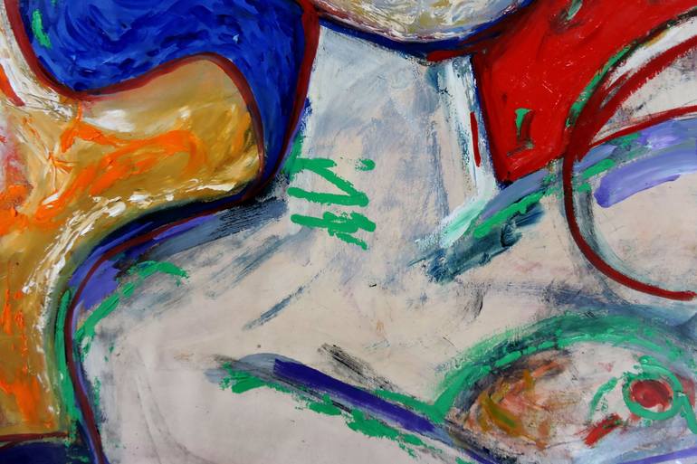 Original Expressionism Pop Culture/Celebrity Painting by Raquel Sarangello