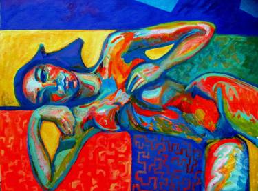 Original Nude Paintings by Raquel Sarangello