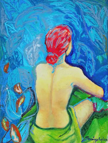 Original Nude Paintings by Raquel Sarangello