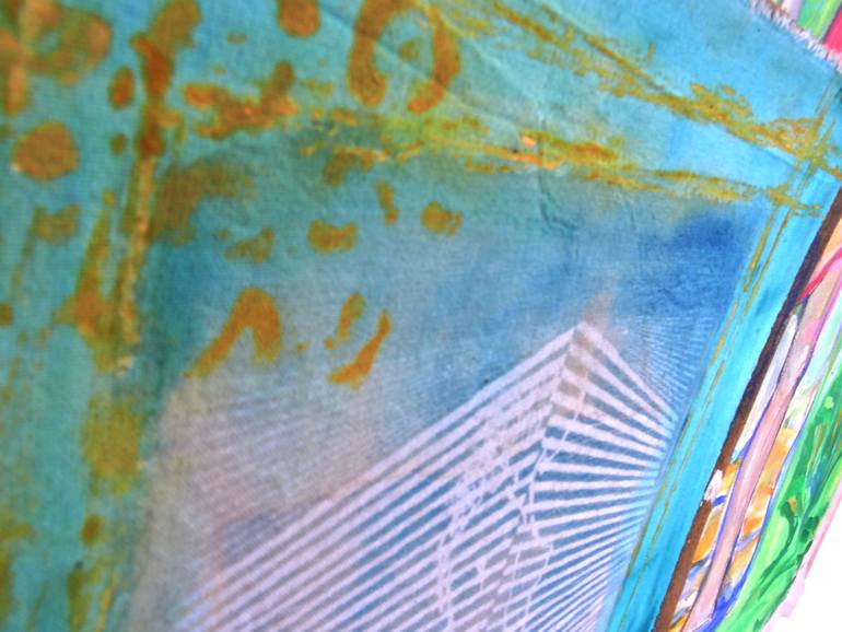 Original Minimalism Abstract Painting by Raquel Sarangello