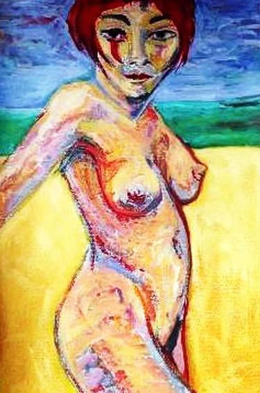 Print of Impressionism Nude Paintings by Raquel Sarangello