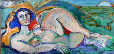 Print of Nude Paintings by Raquel Sarangello