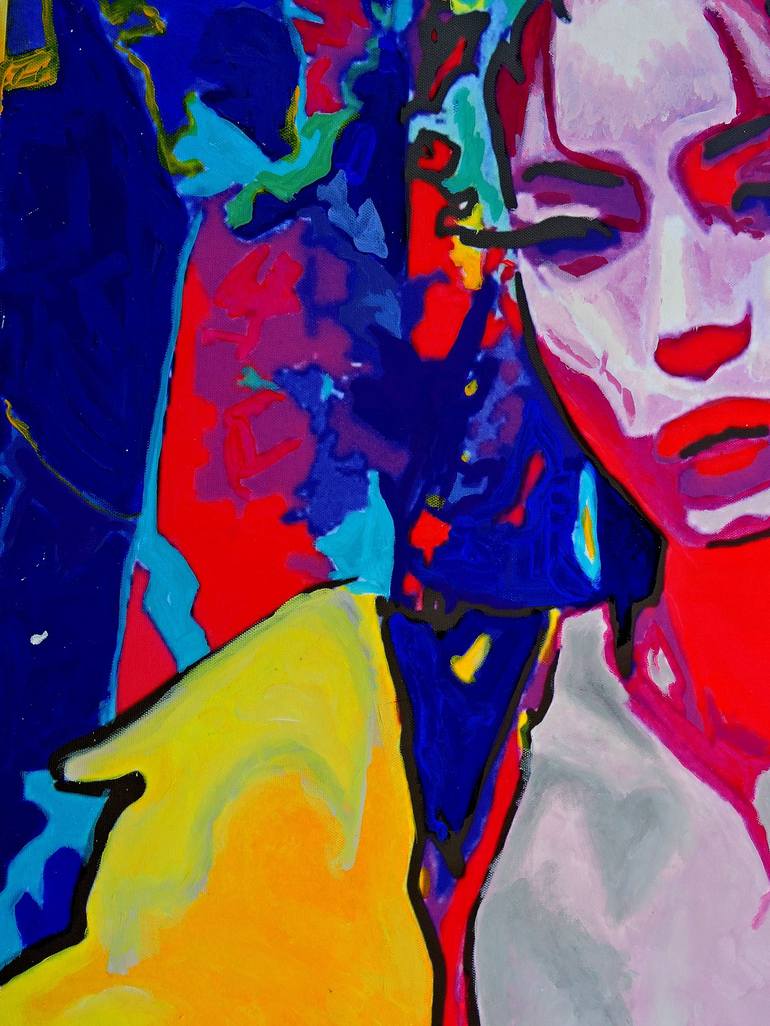 Original Fashion Painting by Raquel Sarangello