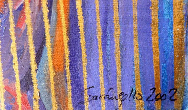 Original Impressionism Portrait Painting by Raquel Sarangello